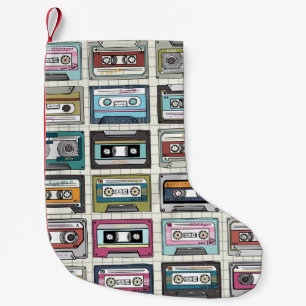 Retro muziekcassette: Nostalgisch icoon Kleine Kerstsok