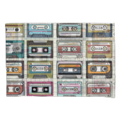 Retro muziekcassette: Nostalgisch icoon Kussensloop (Voorkant)