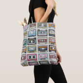 Retro muziekcassette: Nostalgisch icoon Tote Bag (Dichtbij)