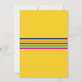 Retro muziekradio  kaart (Achterkant)