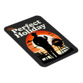 Retro My Perfect Holiday Light Text Flex Magneet (Rechterzijde)