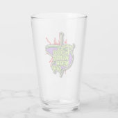 Retro Myrtle Beach Guy Halloween Glas (Achterkant)