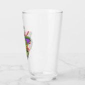 Retro Myrtle Beach Guy Halloween Glas (Links)