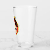 Retro Myrtle Beach Guy Halloween Glas (Links)