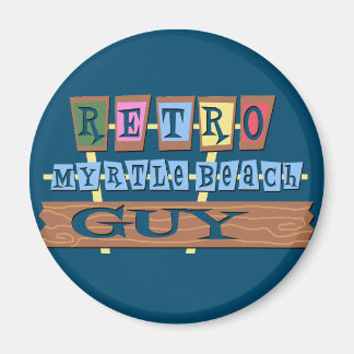 Retro Myrtle Beach Guy Magneet