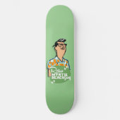 Retro Myrtle Beach Guy Persoonlijk Skateboard (Voorkant)