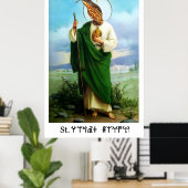 Retro Myrtle Beach Guy Poster (Thuiskantoor)