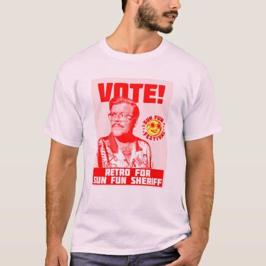 Retro Myrtle Beach Guy T-shirt (Voorkant)