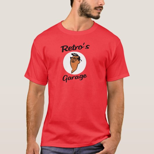 Retro Myrtle Beach Guy T-shirt (Voorkant)