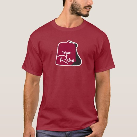 Retro Myrtle Beach Guy T-shirt (Voorkant)