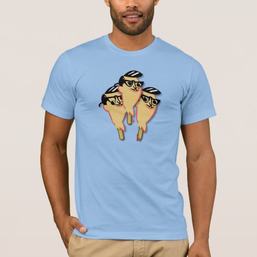 Retro Myrtle Beach Guy T-shirt (Voorkant)