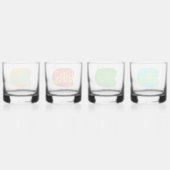 Retro Myrtle Beach Guy variëteit Whisky Glas (Achterkant)