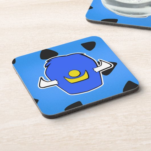 Retro Myrtle Beach Lodge Pet Bier Onderzetter (Linkerzijde)