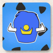 Retro Myrtle Beach Lodge Pet Bier Onderzetter (Voorkant)