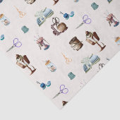 Retro Naaien Accessoires en Gereedschap Tissuepapier (Detail)