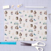 Retro Naaien Accessoires en Gereedschap Tissuepapier (Craft)