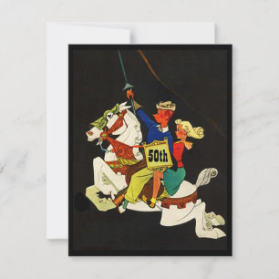 Retro Nacht op de Witte Uitnodiging van het Paard