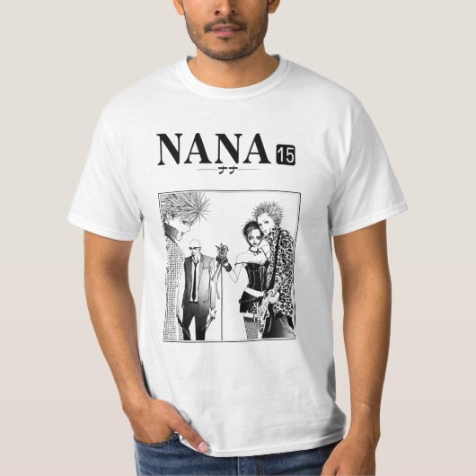 Retro Nana Manga T-shirt (Voorkant)