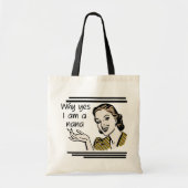 Retro Nana T-shirts en cadeautjes Tote Bag (Voorkant)