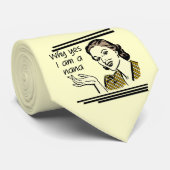 Retro Nana T-shirts en Giften Stropdas (Opgerold)