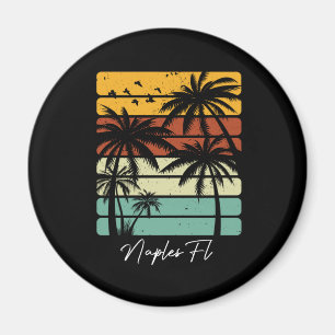 Retro Napels Vintage 70's 80's Beach Style Magneet
