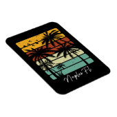 Retro Napels Vintage 70's 80's Beach Style Magneet (Rechterzijde)