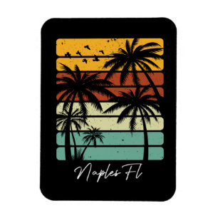 Retro Napels Vintage 70's 80's Beach Style Magneet