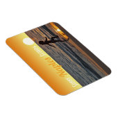 Retro Naples Florida Magnet Magneet (Rechterzijde)