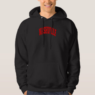 Retro  Nashville City USA Hoodie