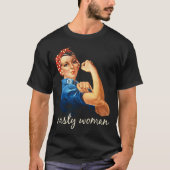 Retro Nasty Woman T-shirt (Voorkant)