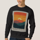 Retro National Park Avonturen T-Shirt (Voorkant)