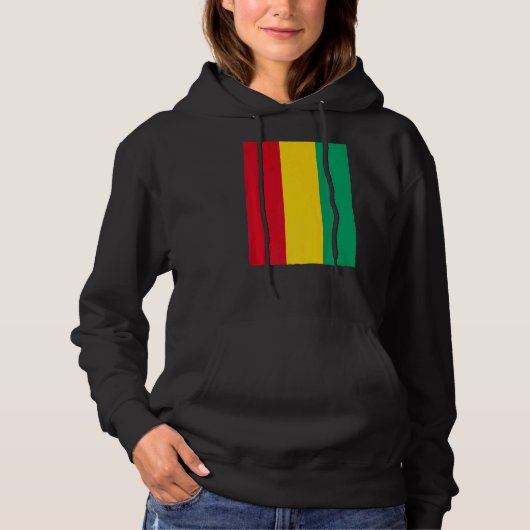 Retro  nationale vlag hoodie (Voorkant)