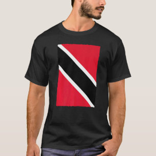 Retro  Nationale Vlag Trinidad en Tobago T-shirt