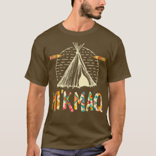 Retro Native American Proud , Mikmaq Gift 1 T-shirt