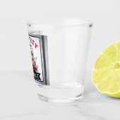 Retro Naughty en I Know It Christmas Pinup Shot Glas (Rechts)