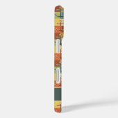 Retro Nautical Modern Anker Patroon Case-Mate iPhone Case (Achterkant / Rechts)