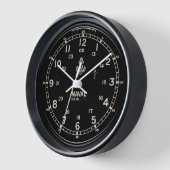 Retro NAVAL Klok imitatie (Hoek)