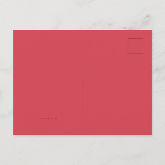 Retro Navy, Red & Mustard Bowling Birthday Party Uitnodiging Briefkaart (Achterkant)