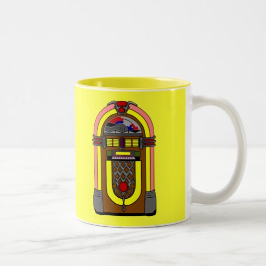 Retro Neat-o Jukebox Coffee Mok (Rechts)