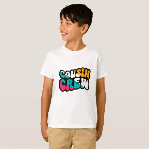 Retro neef en nicht crew t-shirt