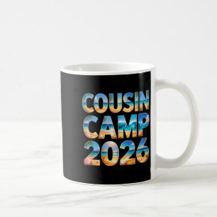 Retro neef kamp 2026 bemanningsvakantie trip vakan koffiemok