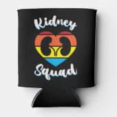 Retro Nefrologie Team Dialyse Verpleegkundige Nier Blikjeskoeler (Voorkant)