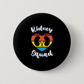 Retro Nefrologie Team Dialyse Verpleegkundige Nier Ronde Button 5,7 Cm