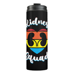 Retro Nefrologie Team Dialyse Verpleegkundige Nier Thermosbeker