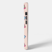 Retro Neon Audio Cassettebandje Patroon Case-Mate iPhone Case (Achterkant / Links)