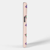 Retro Neon Audio Cassettebandje Patroon Case-Mate iPhone Case (Achterkant / Rechts)