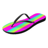 Retro Neon Blend Teenslippers (Schuin)