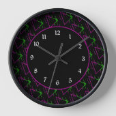 Retro Neon Geometric Pattern (Voorkant)