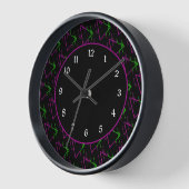 Retro Neon Geometric Pattern (Hoek)