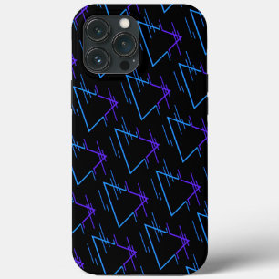 Retro Neon Geometric Pattern Case-Mate iPhone Case